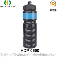 Bouteille d&#39;eau de sport de la vente chaude 750ml BPA libre de PE (HDP-0690)